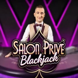 Blackjack Salon Privé logo by Ezugi at Casoola Casino