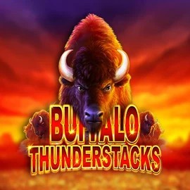 Buffalo Thunderstacks logo by Amatic Industries Casoola Casino