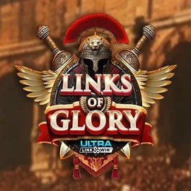 Slots logo of Links of Glory from Slingshot Studios at Casoola Casino
