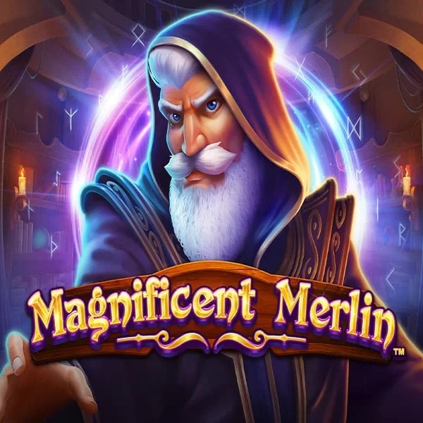 Magnificent Merlin by Greentube, showcased at casoolascasino.com – game logo