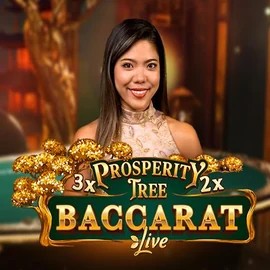 Live Casino logo of Prosperity Tree Baccarat from Evolution at Casoola Casino